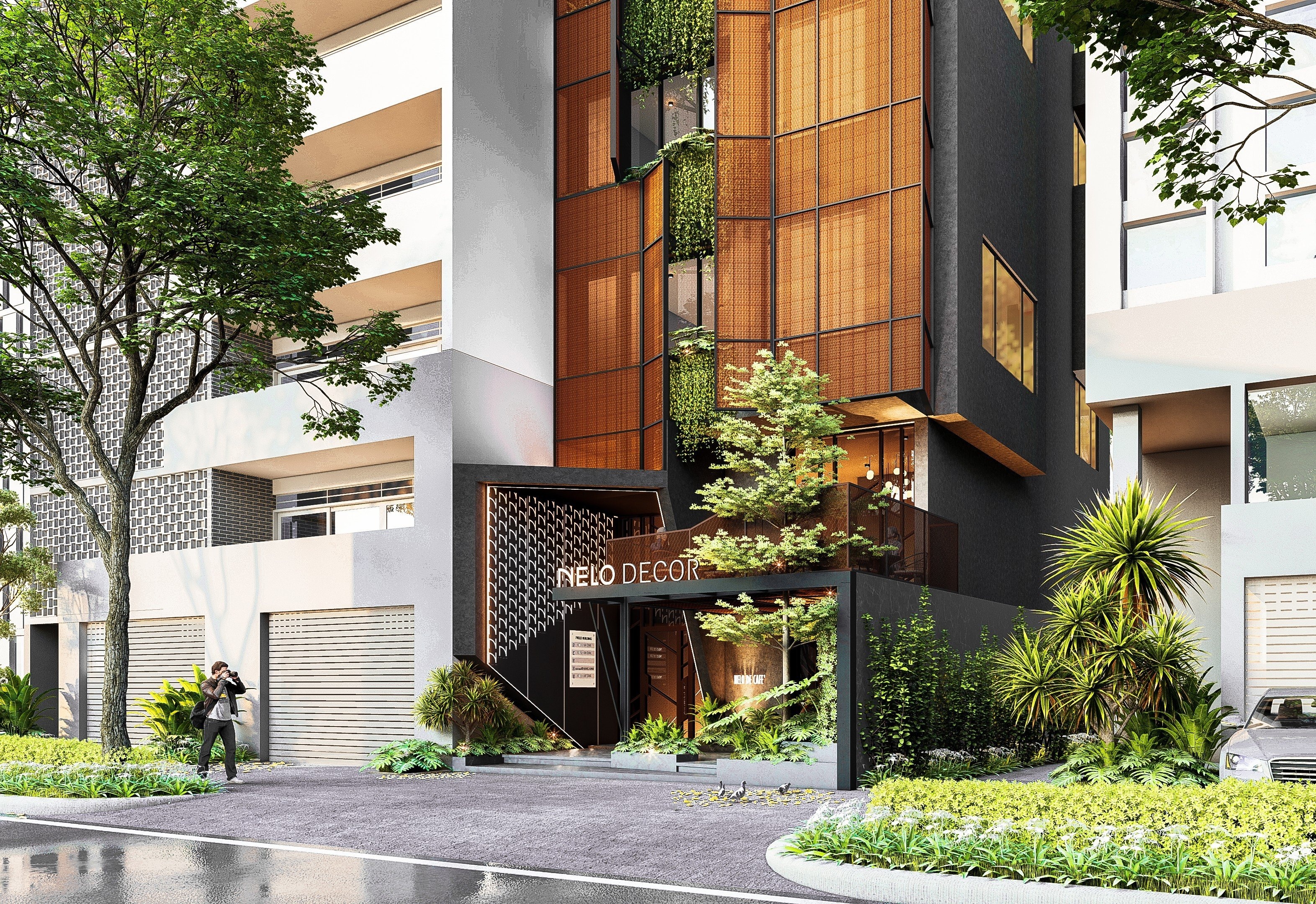 Kham pha khong gian tru so moi cua Nelo Decor tai trung tam quan 1 hinh anh