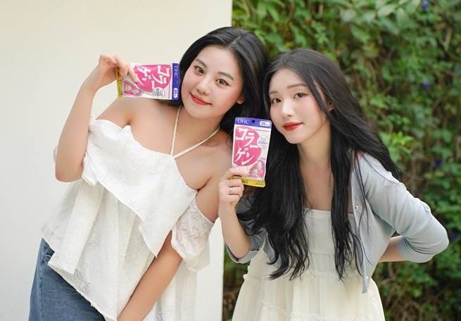Bi quyet san deal collagen DHC mua 1 tang 1 cho phai dep hinh anh