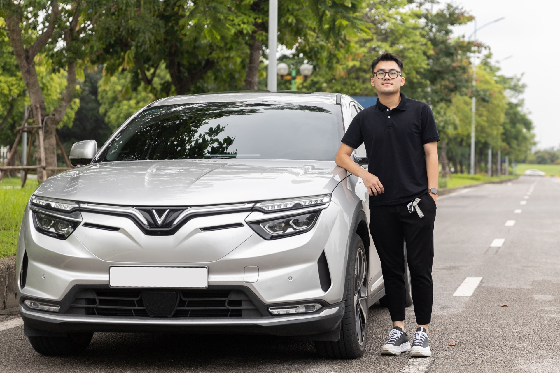 VinFast VF 8 - SUV dien ly tuong cho gia dinh hien dai hinh anh