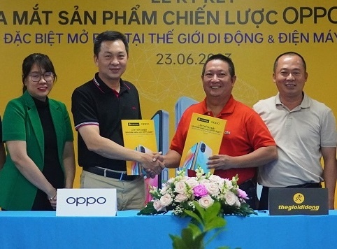 The Gioi Di Dong hop tac chien luoc, mo ban dac biet Oppo A98 hinh anh