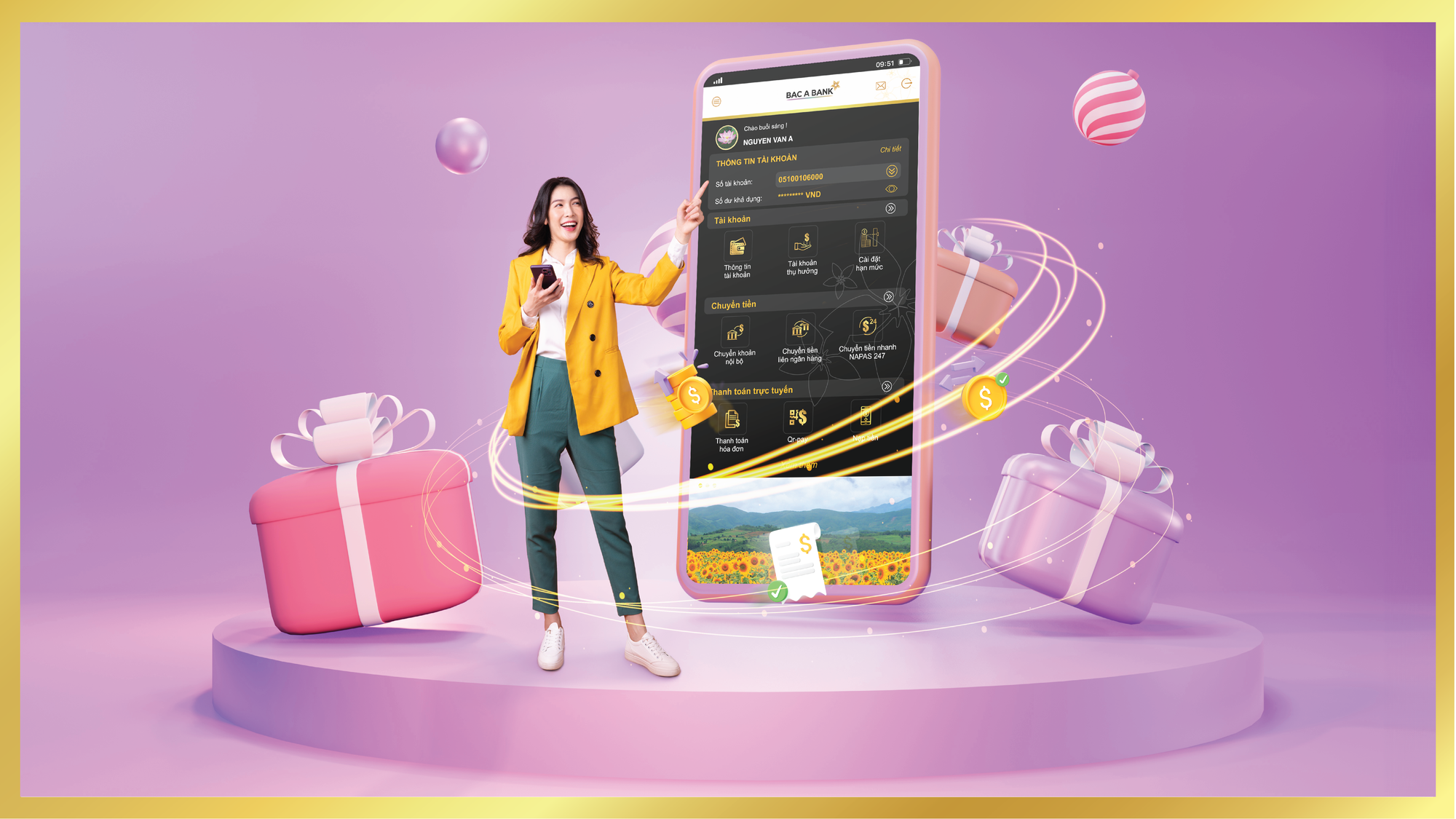 Bac A Bank tung khuyen mai 'Thanh thoi giao dich, thoa thich nhan qua' hinh anh