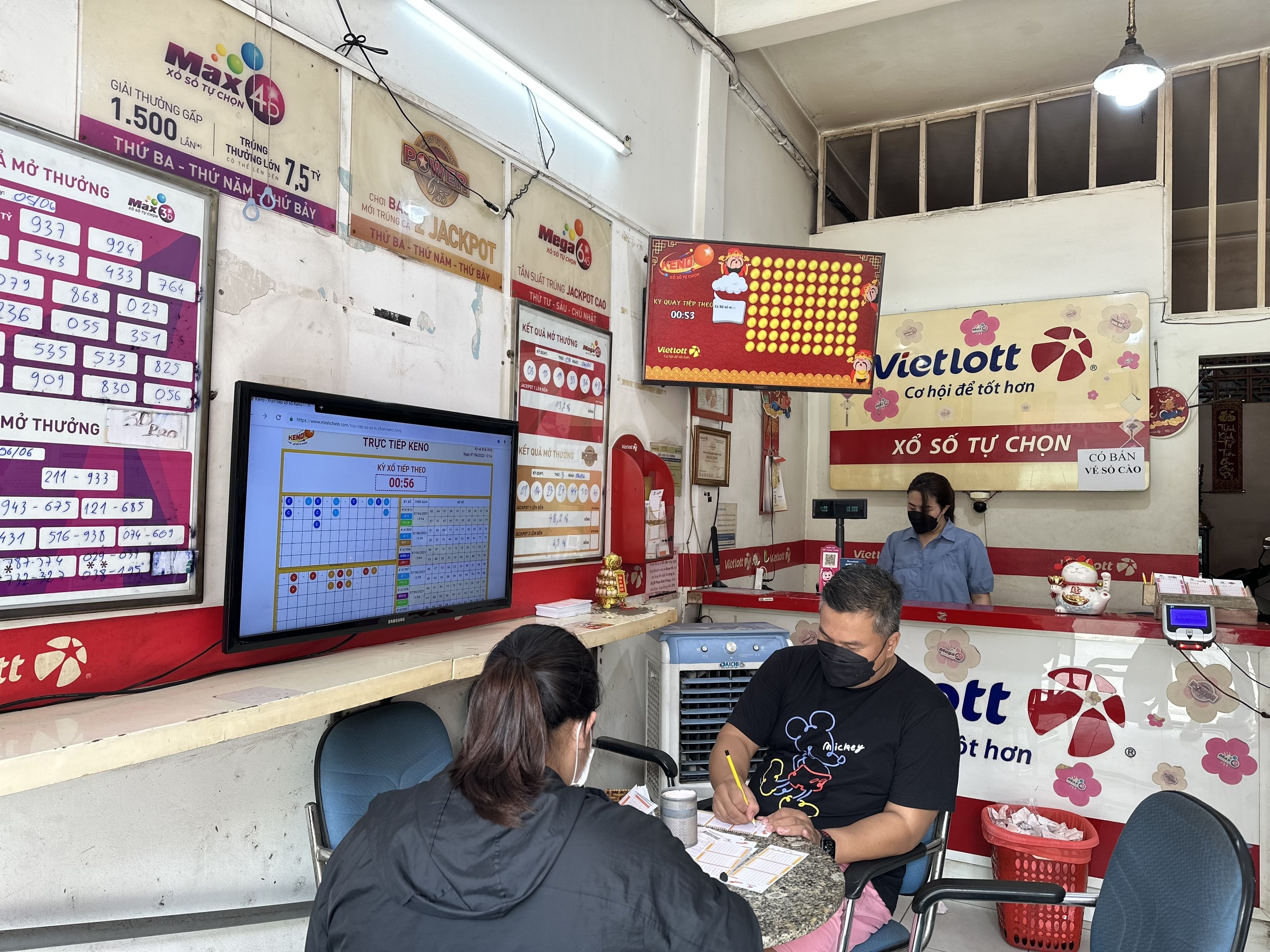 Xo so nhanh Keno - khong trung so van trung hinh anh