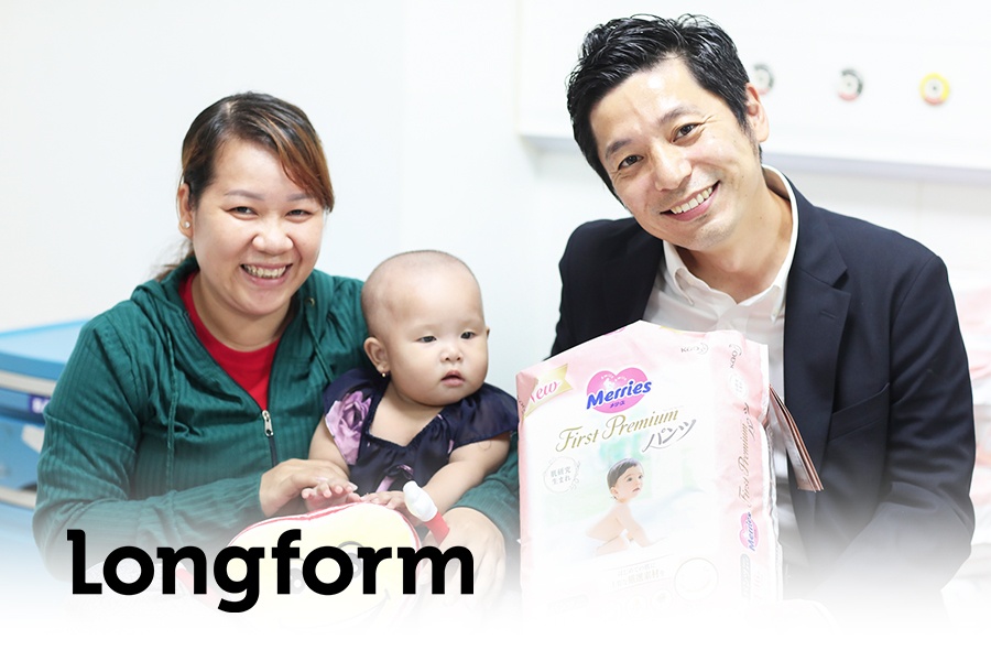 Mang nu cuoi va ‘nhip dap yeu thuong’ den cac benh nhi tim bam sinh hinh anh