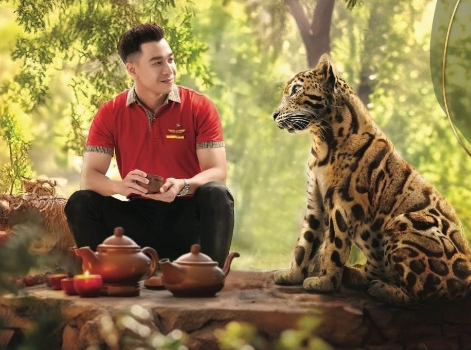 Vietjet lan toa thong diep song xanh qua bo lich moi hinh anh