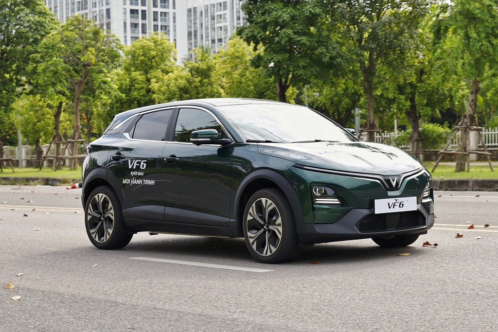 Khach hang dem nguoc cho ngay nhan mau xe pho thong VF 6 hinh anh