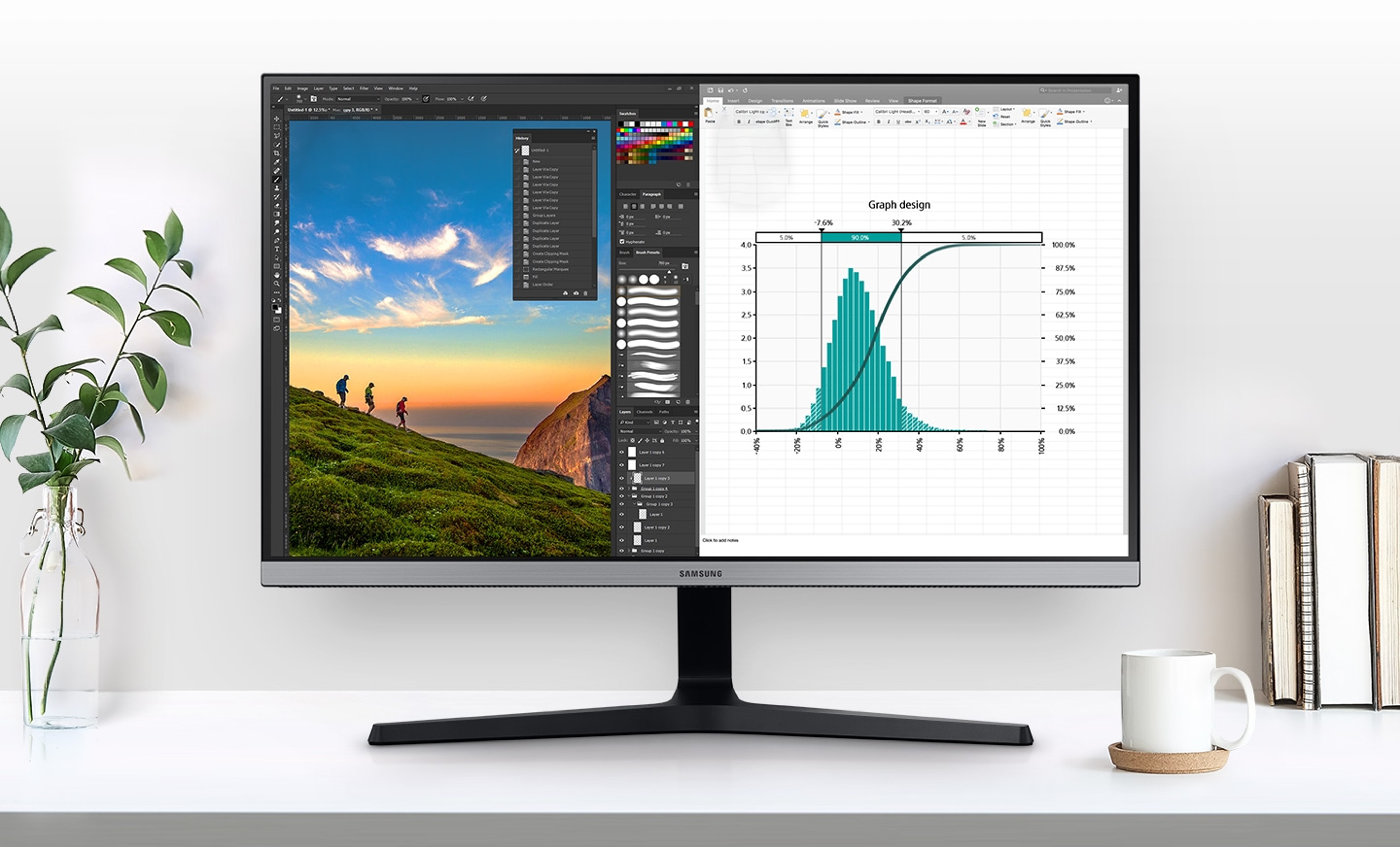 Samsung ViewFinity S8,  Samsung UR55 anh 3