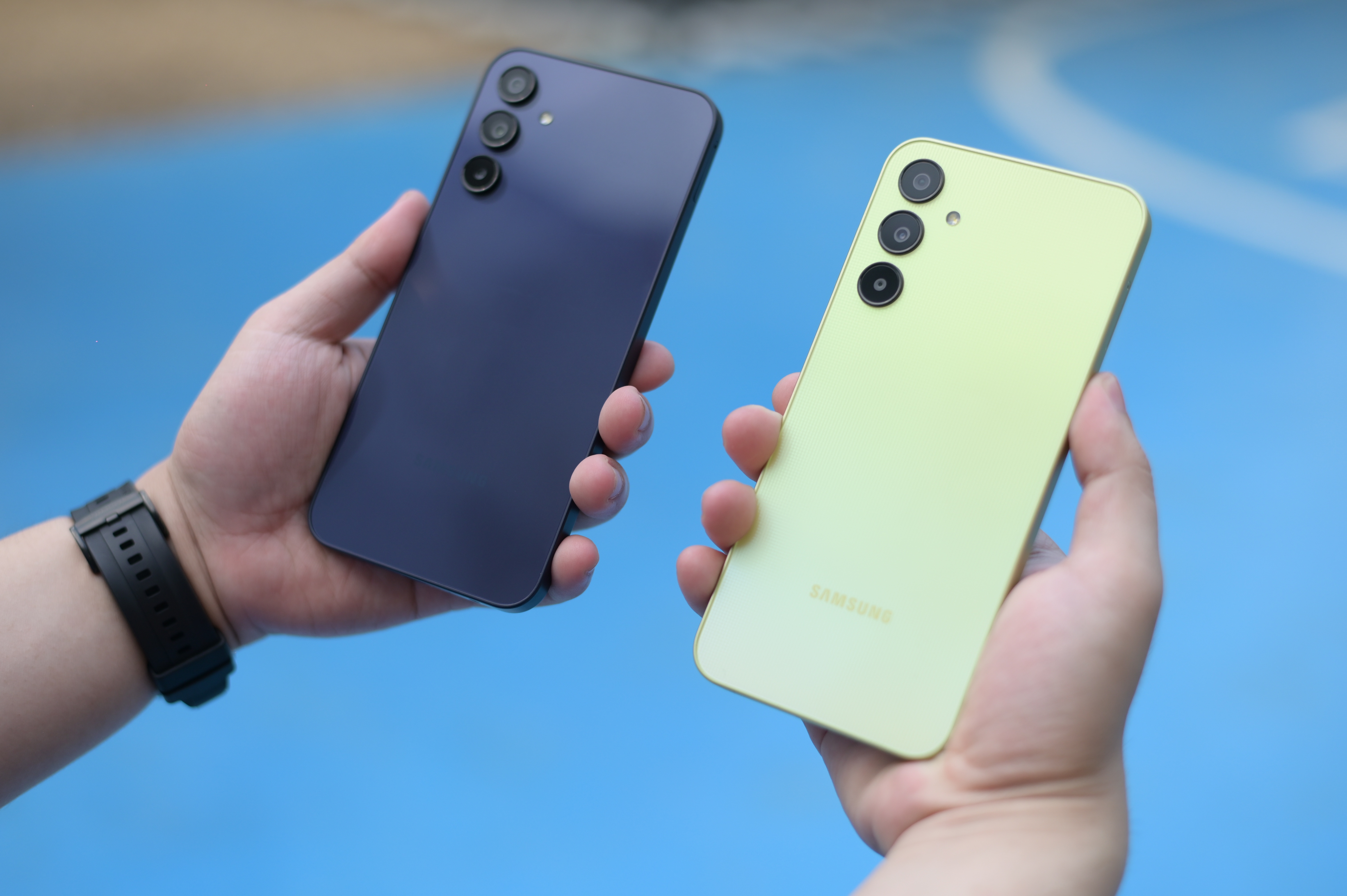 Galaxy A15 va A25 5G - smartphone do hoan thien cao, gia phai chang hinh anh