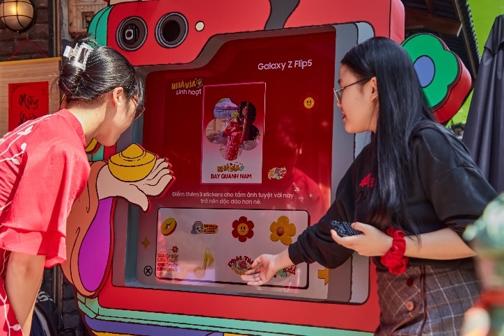 'Tram nha via' cua Samsung lo dien tai dia diem hut gioi tre hinh anh