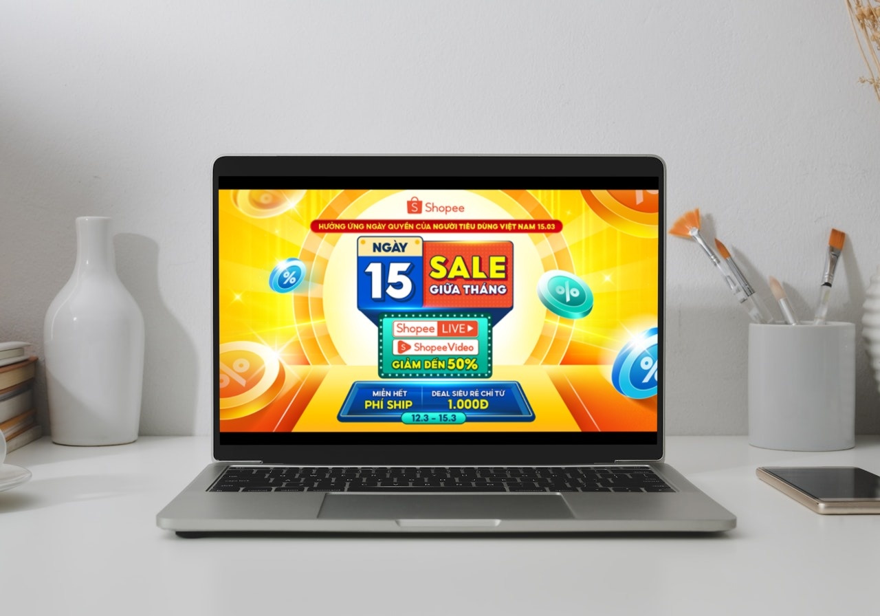 Sale giua thang,  Shopee anh 1