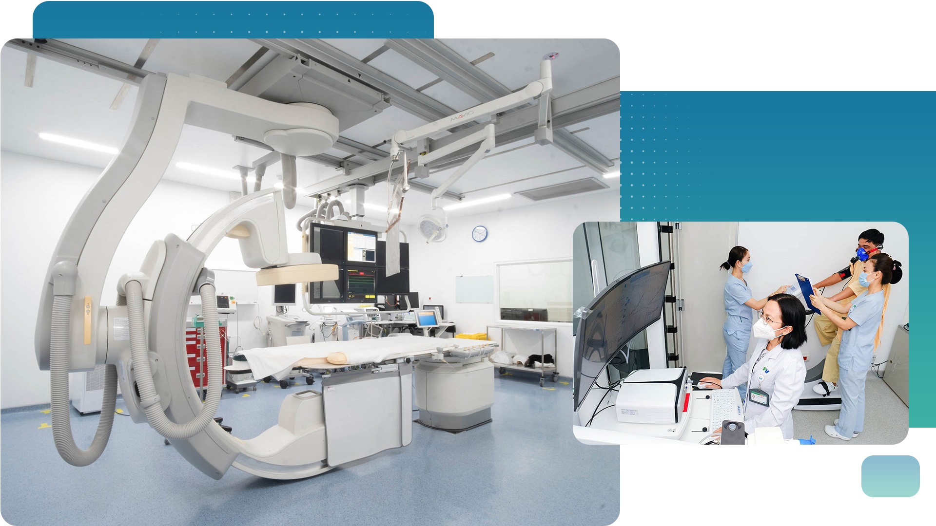 Benh vien FV,  khoa Tim mach anh 8