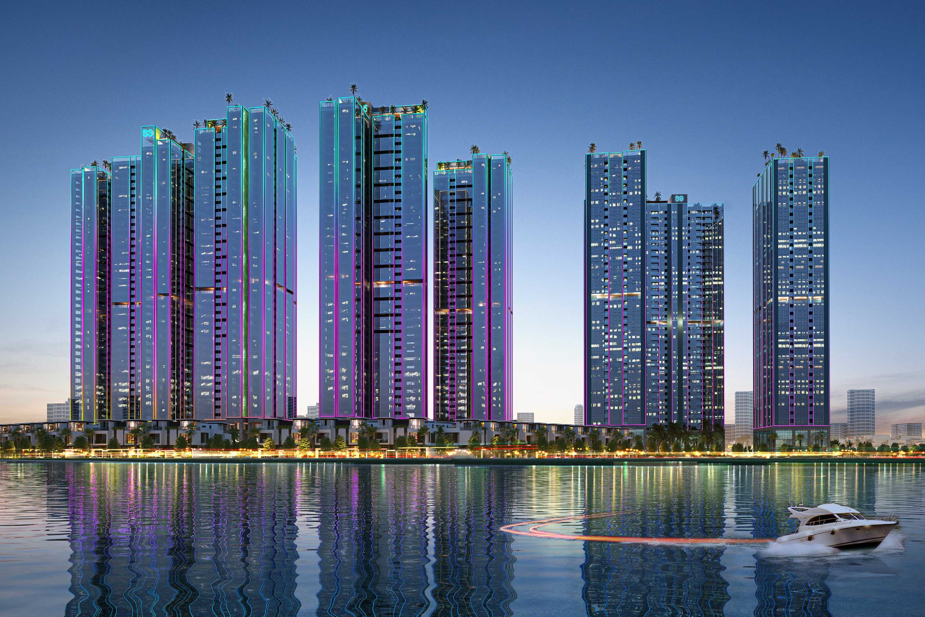 Sunshine Sky City toc luc thi cong, cat noc them 3 toa thap tu thang 4 hinh anh