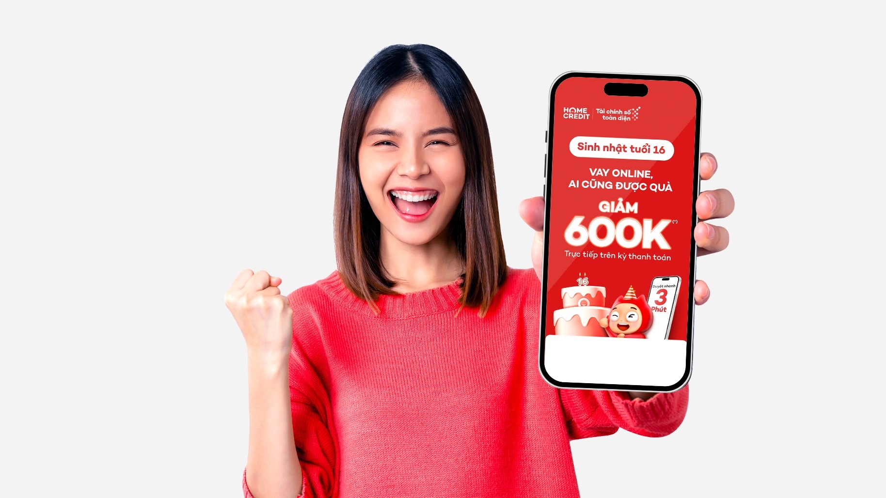 Home Credit tung chuong trinh vay uu dai lon dip sinh nhat 16 tuoi hinh anh