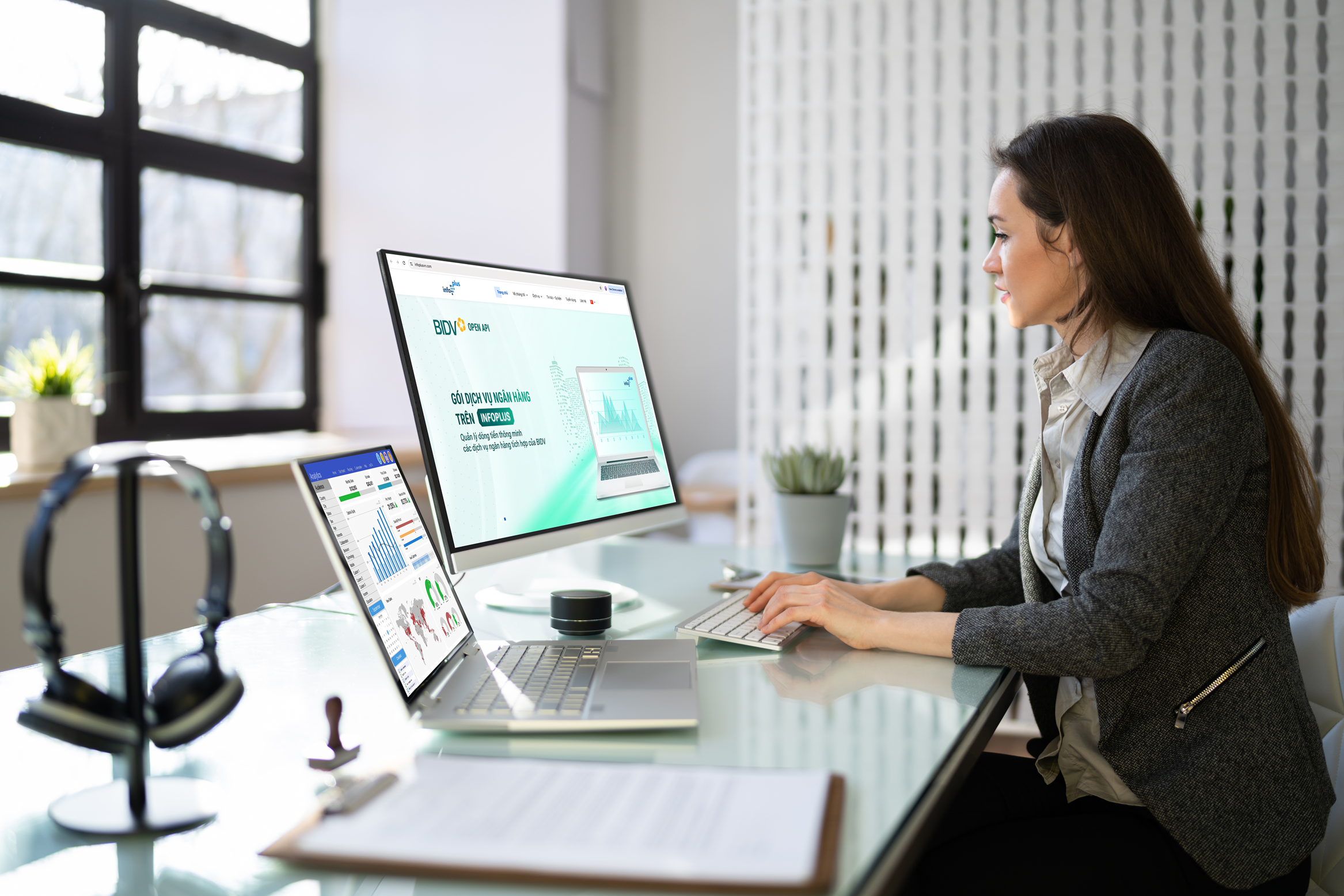 BIDV uu dai khach hang su dung dich vu thu chi ho tren InfoPlus hinh anh