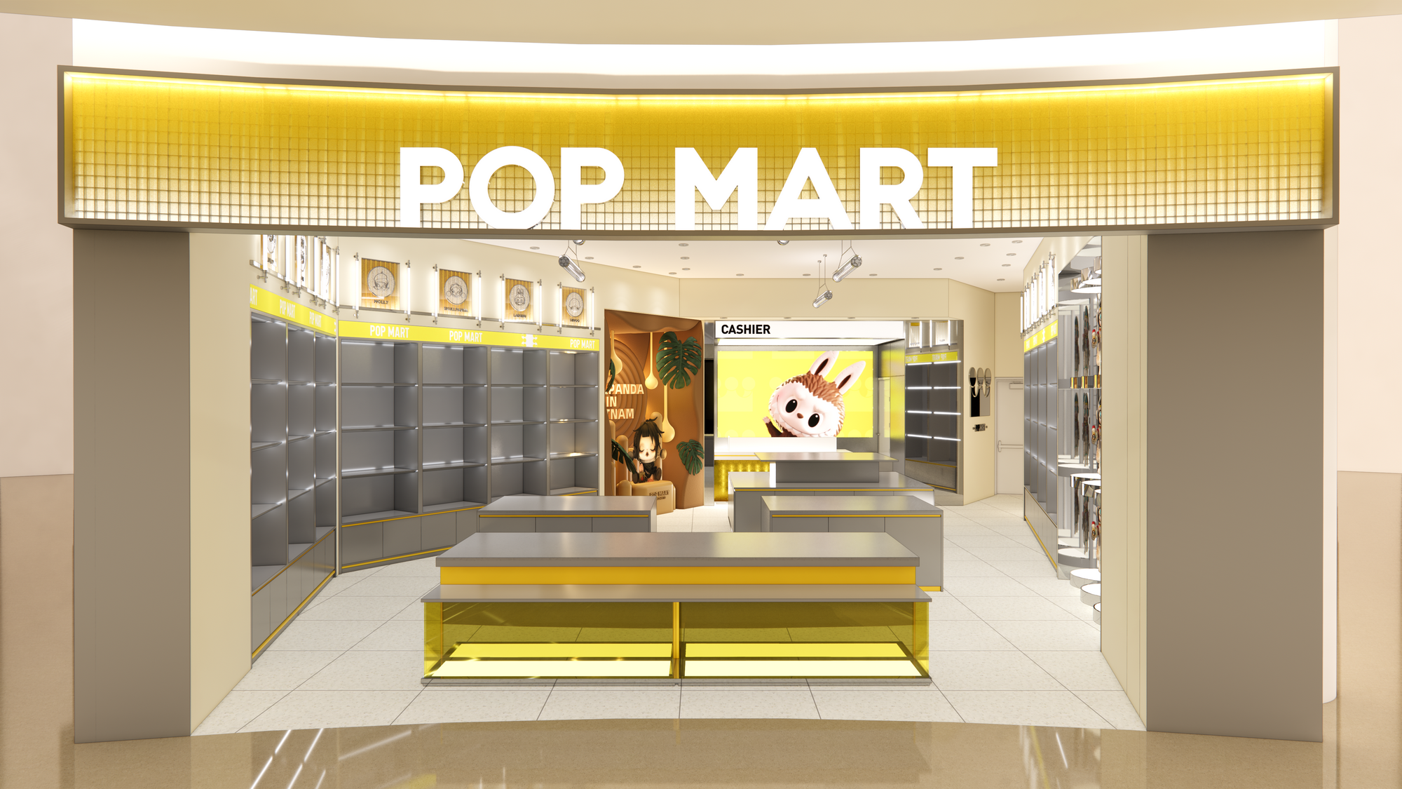 POP MART do bo Viet Nam, ra mat cua hang dau tien tai Crescent Mall hinh anh