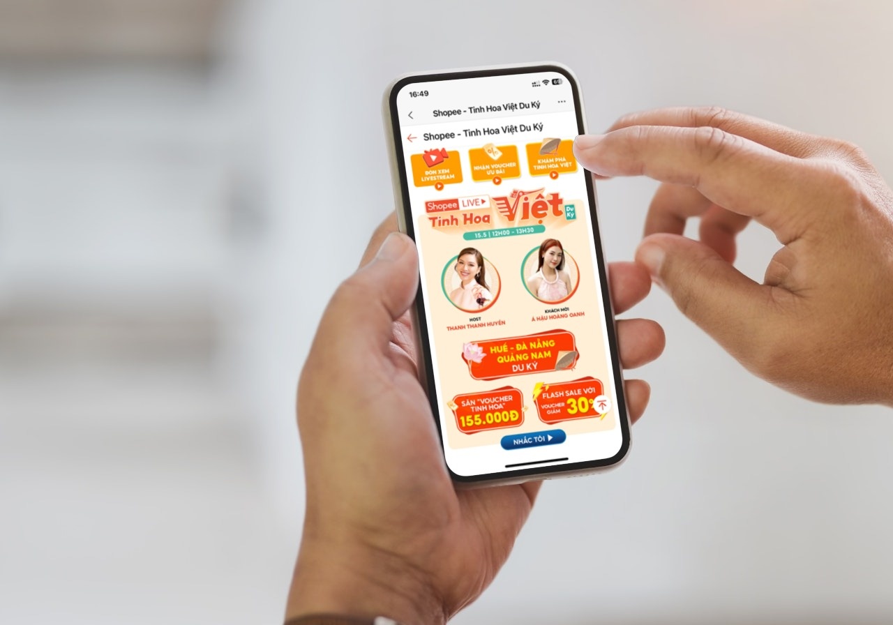 Thuong hieu Viet truyen thong bat nhip voi livestream TMDT hinh anh