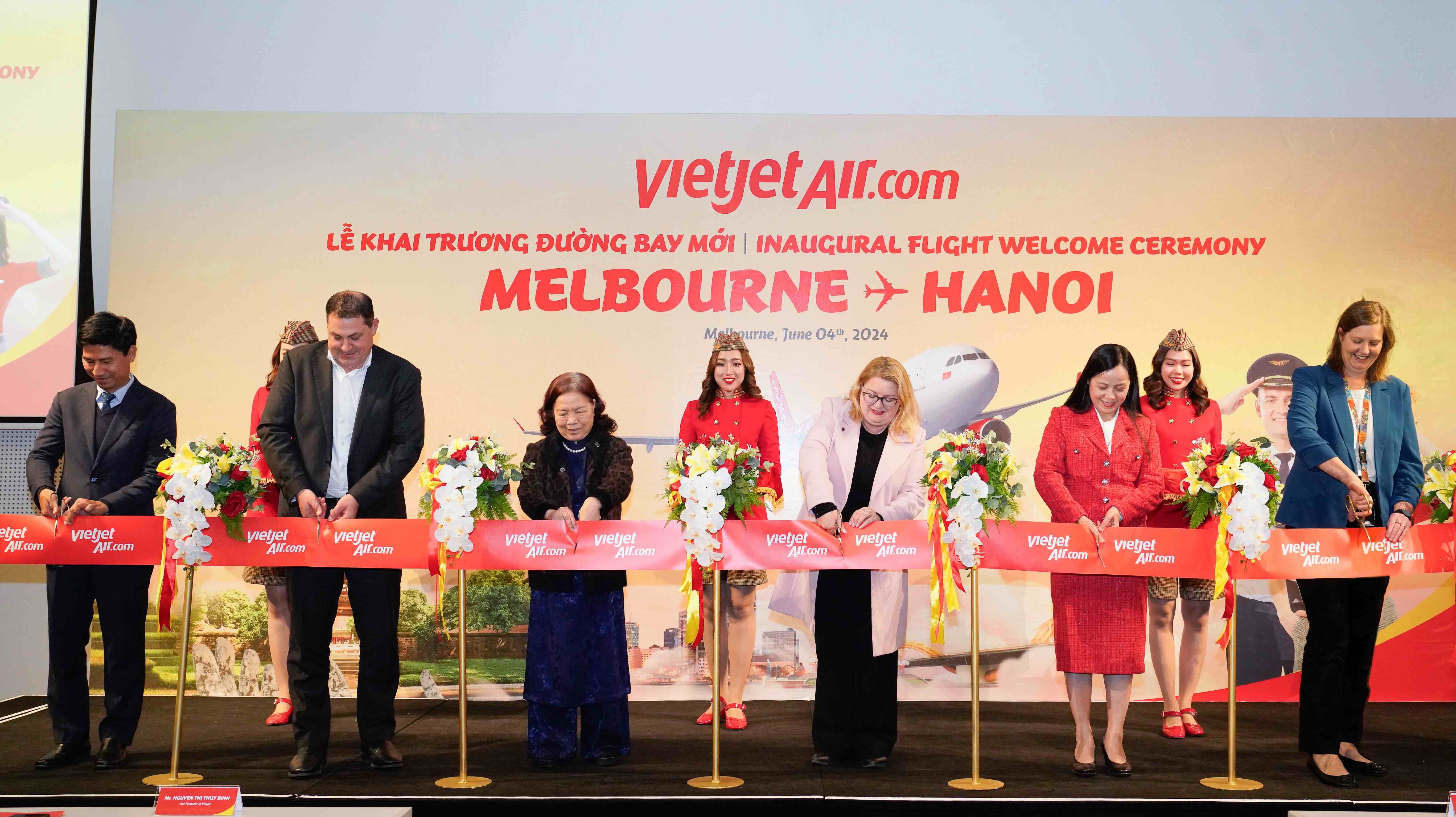 Vietjet,  duong bay Melbourne anh 2