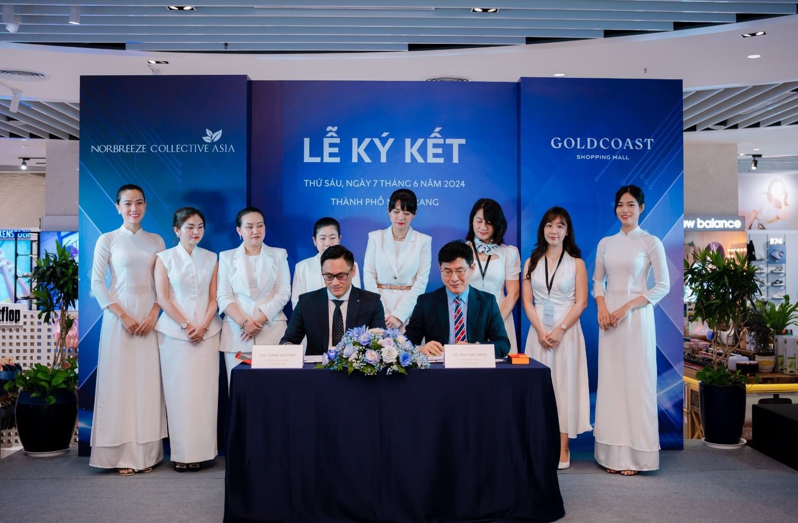 Norbreeze Collective Asia va Gold Coast Mall ky ket hop tac hinh anh