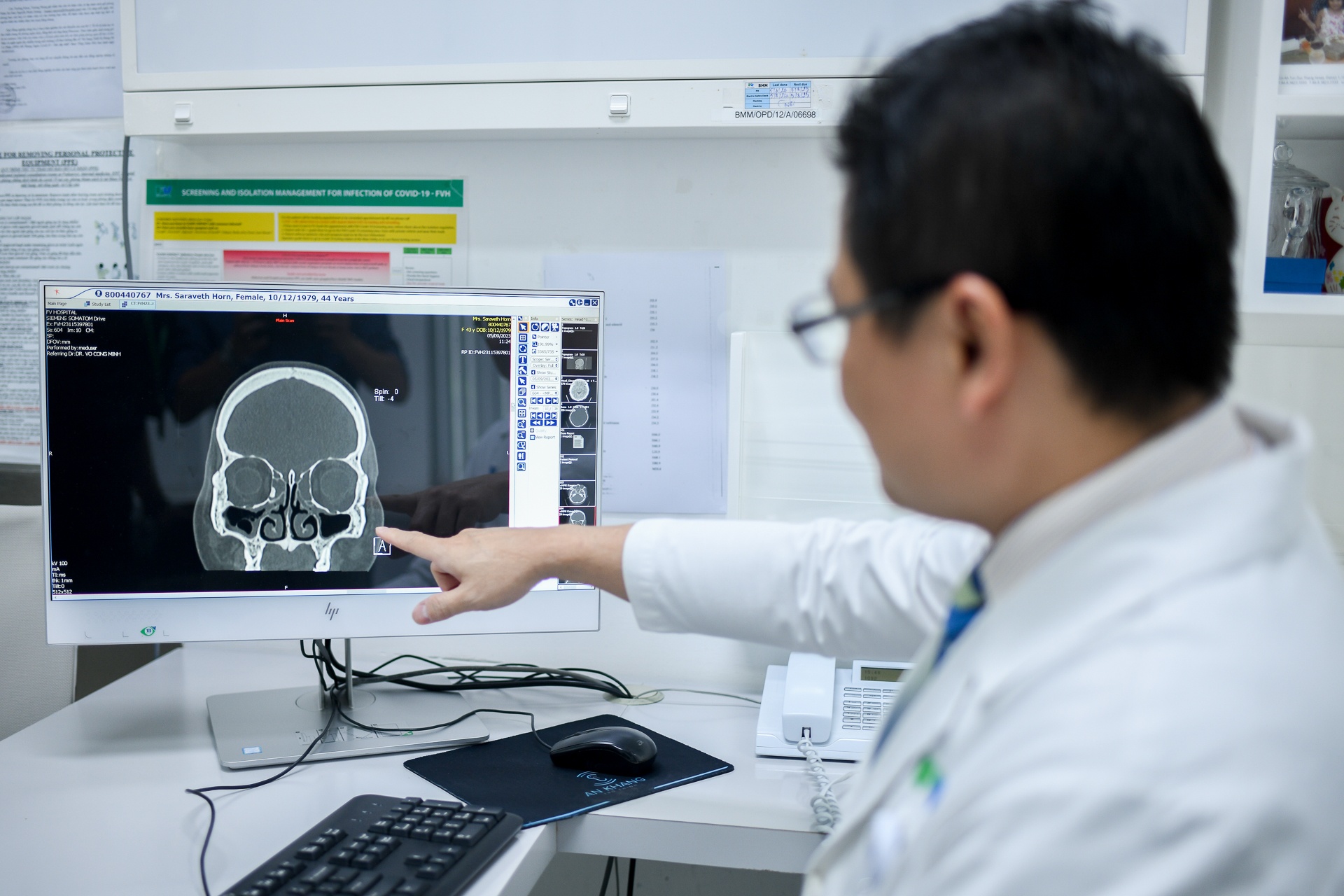 khoa Tai Mũi Họng, TS.BS Võ Công Minh ảnh 4 khoa Tai Mui Hong, TS.BS Vo Cong Minh anh 4