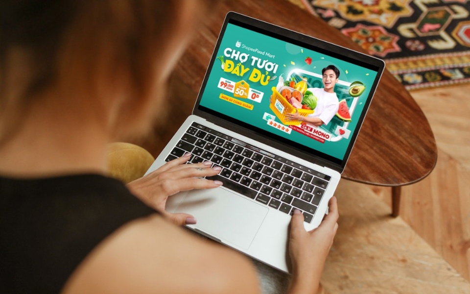 ShopeeFood Mart nang tam trai nghiem di cho cua 'hoi yeu bep' hinh anh