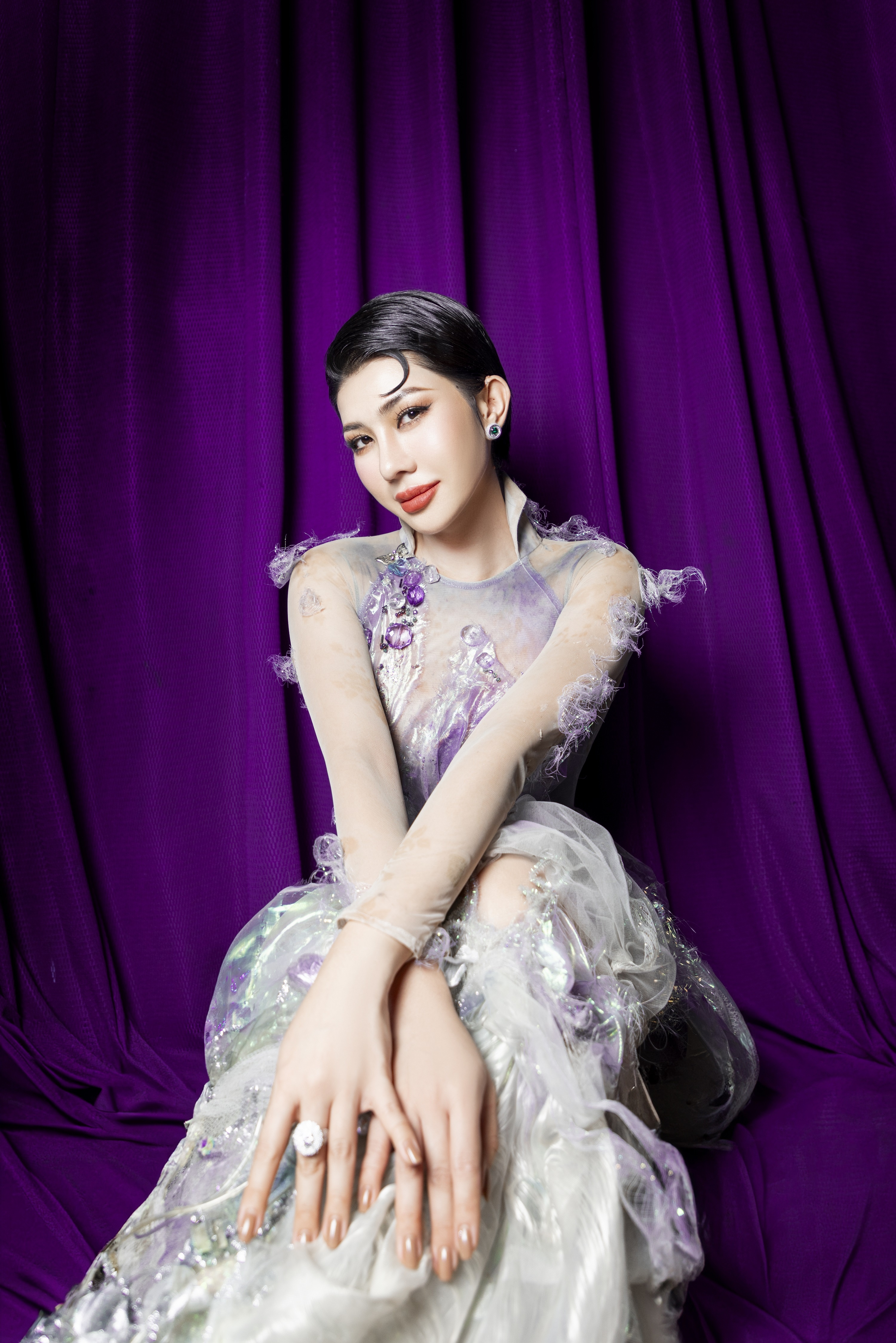 Hoa hau Doanh nhan,  Nguyen Manh Song Ha anh 4