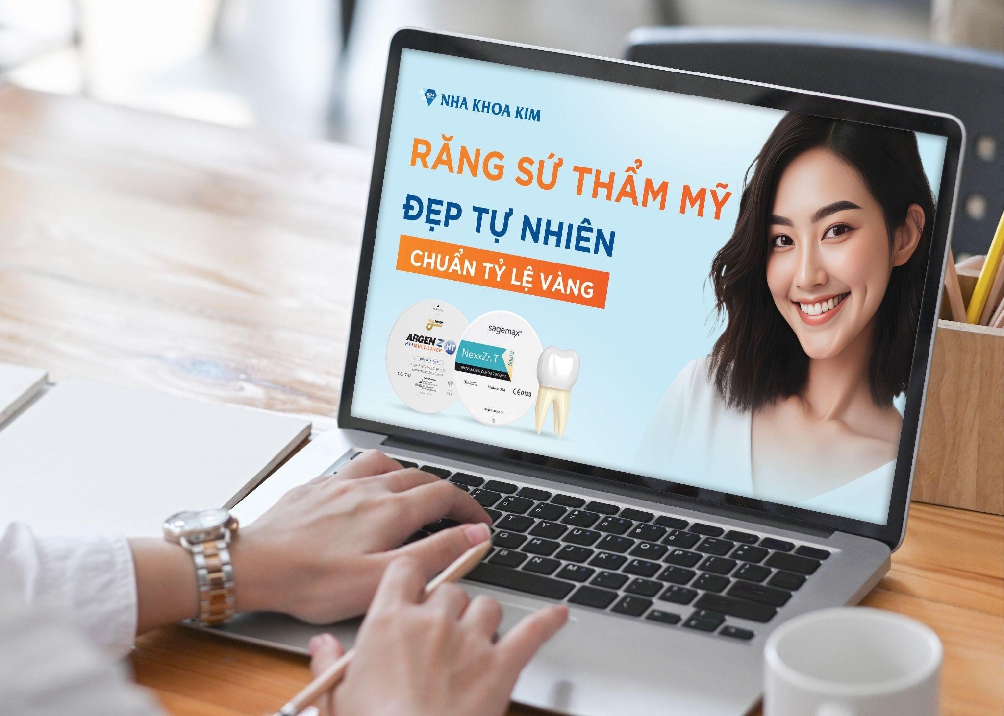 Rang su dep tu nhien, chuan ty le vang tai Nha khoa Kim hinh anh