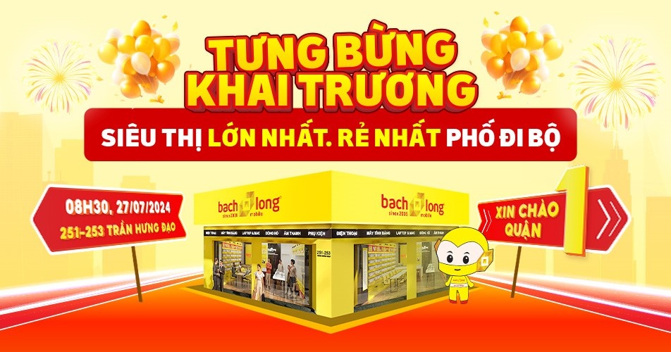 Bach Long Mobile Tran Hung Dao khai truong tai pho di bo hinh anh