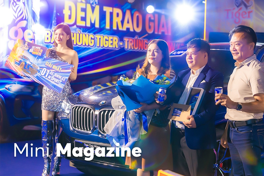 Tiger Beer trao BMW M Sport hang ty dong cho khach hang o Binh Duong hinh anh