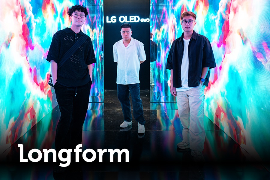 Fustic. Studio dong hanh LG OLED mang nghe thuat den gan cong chung hinh anh