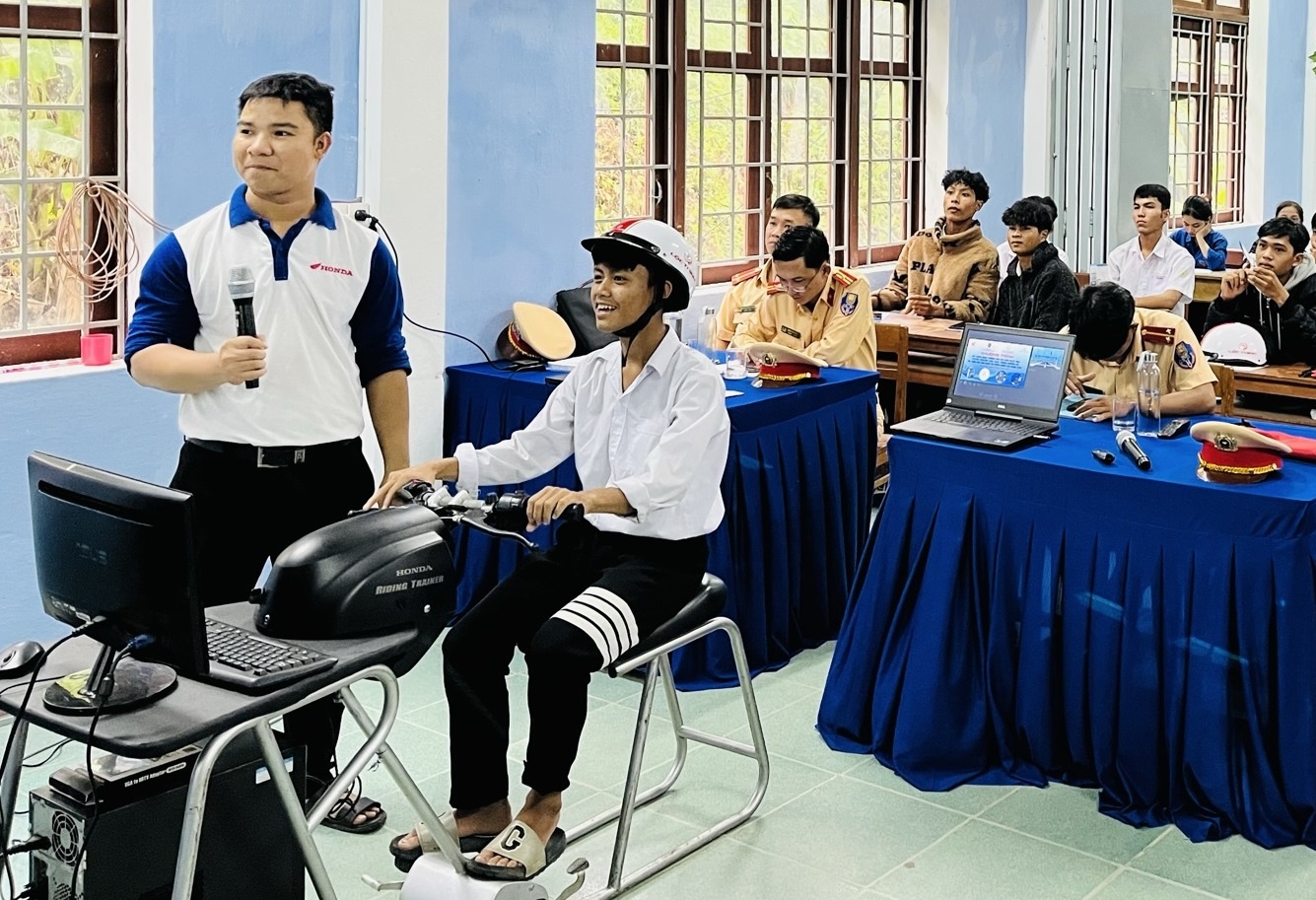 Honda Viet Nam tuyen duong HEAD xuat sac ve dao tao ATGT quy II/2024 hinh anh