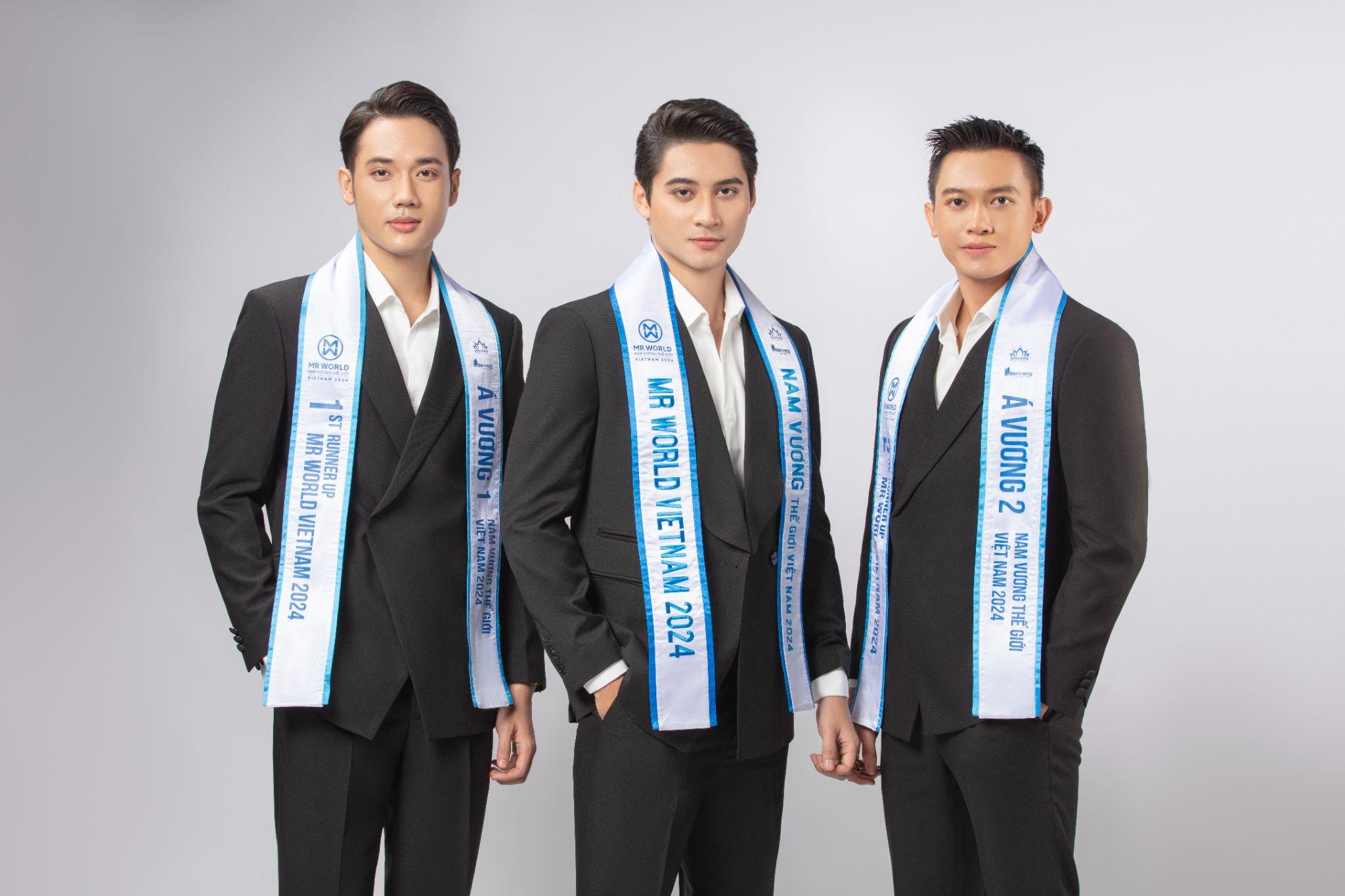 Top 3 Mr World Vietnam 2024 khoe visual trong bo anh moi hinh anh