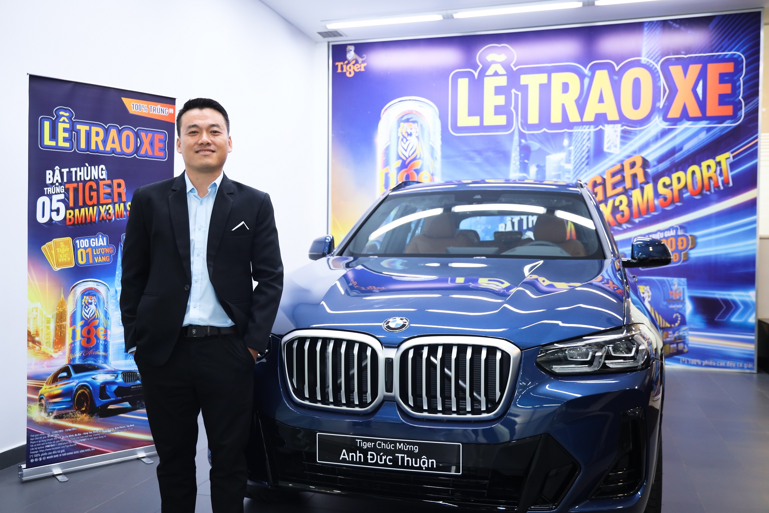 Nguoi tieu dung lien tuc trung xe BMW X3 M Sport tu Tiger Beer hinh anh