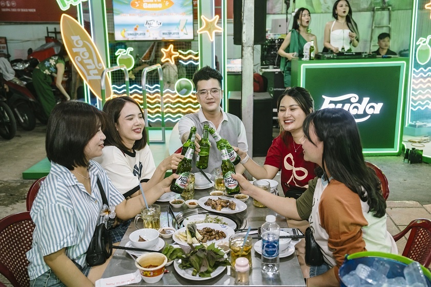 Huda ‘thoi’ lan gio bien xanh moi la cho gioi tre mien Nam hinh anh