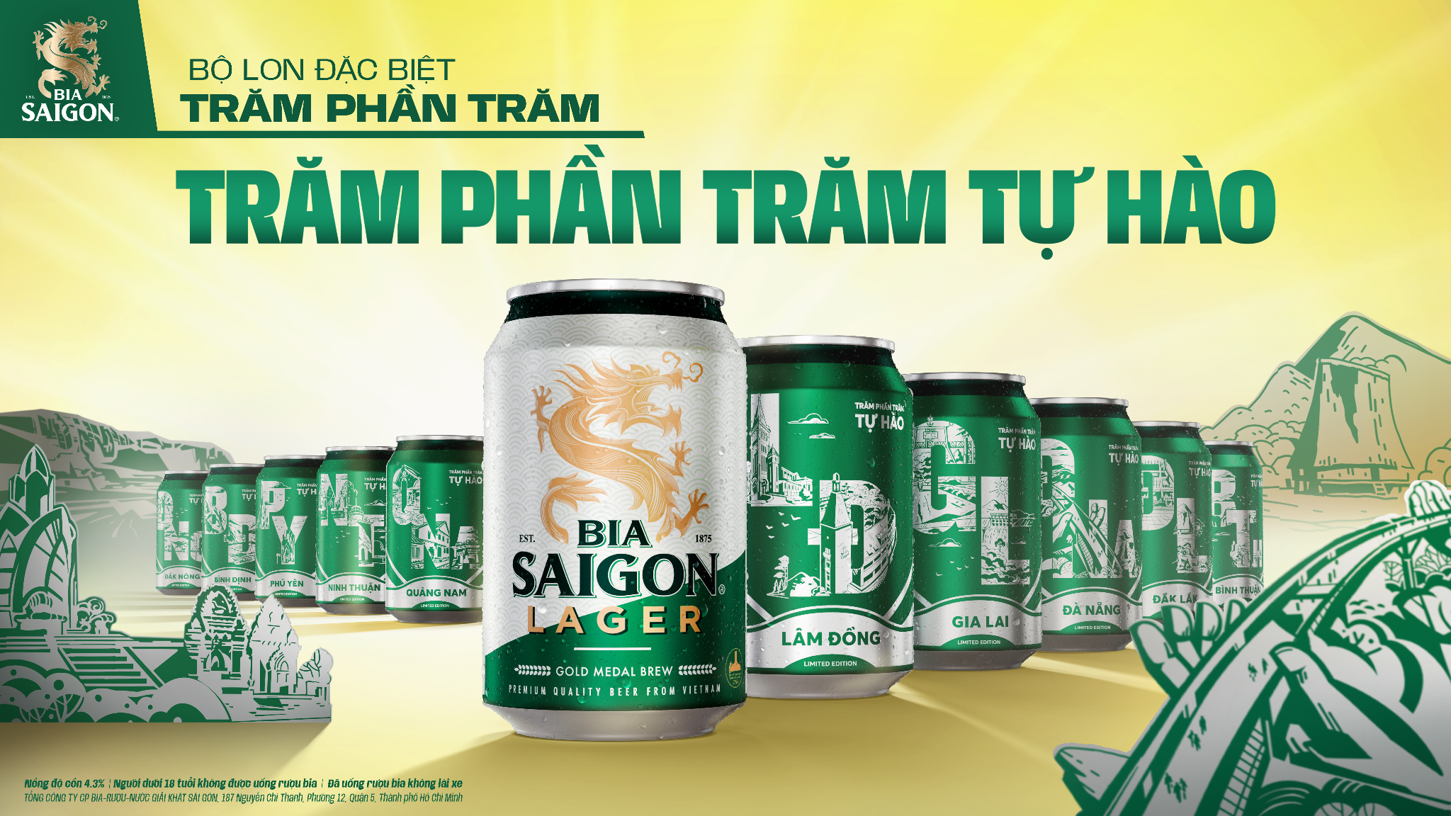 bia Saigon Lager anh 1