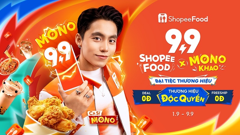 Top thuong hieu vang trong lang uu dai tai su kien 9/9 cua Shopee Food hinh anh