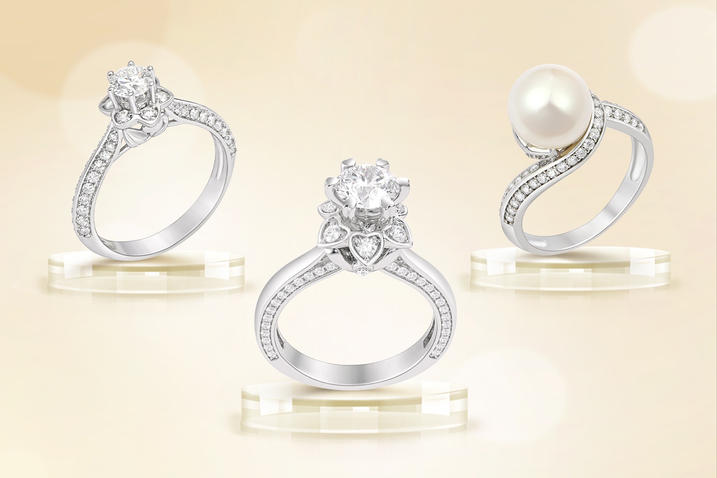 Ghi dau khoanh khac 'co nhau' voi 3 mau nhan cau hon y nghia hinh anh