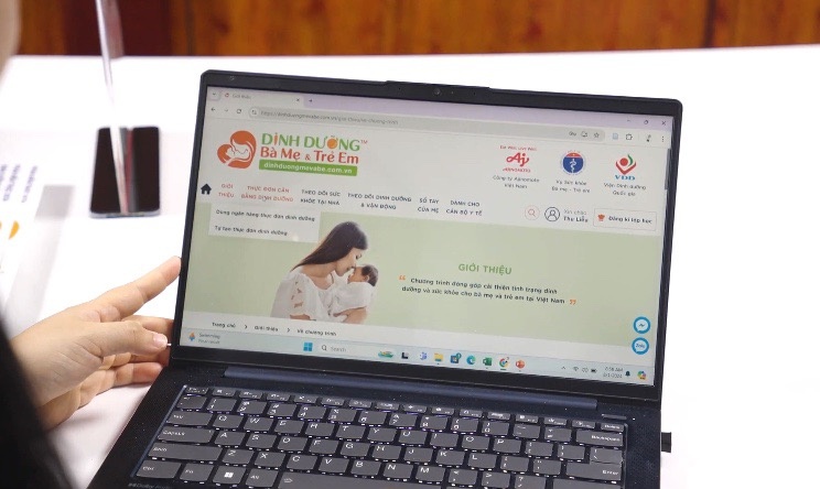 Giai phap dinh duong cho me va be hinh anh