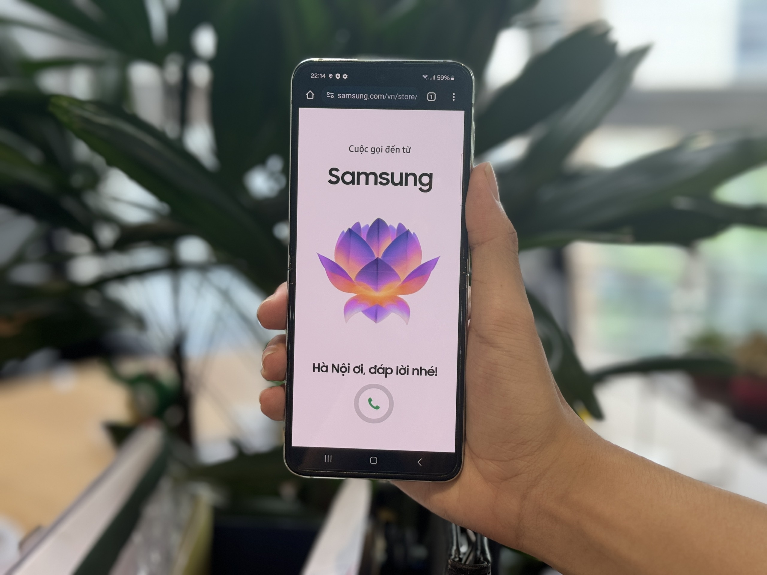 Don cho trai nghiem dac biet o 'Ha Noi oi, dap loi nhe' voi Samsung hinh anh