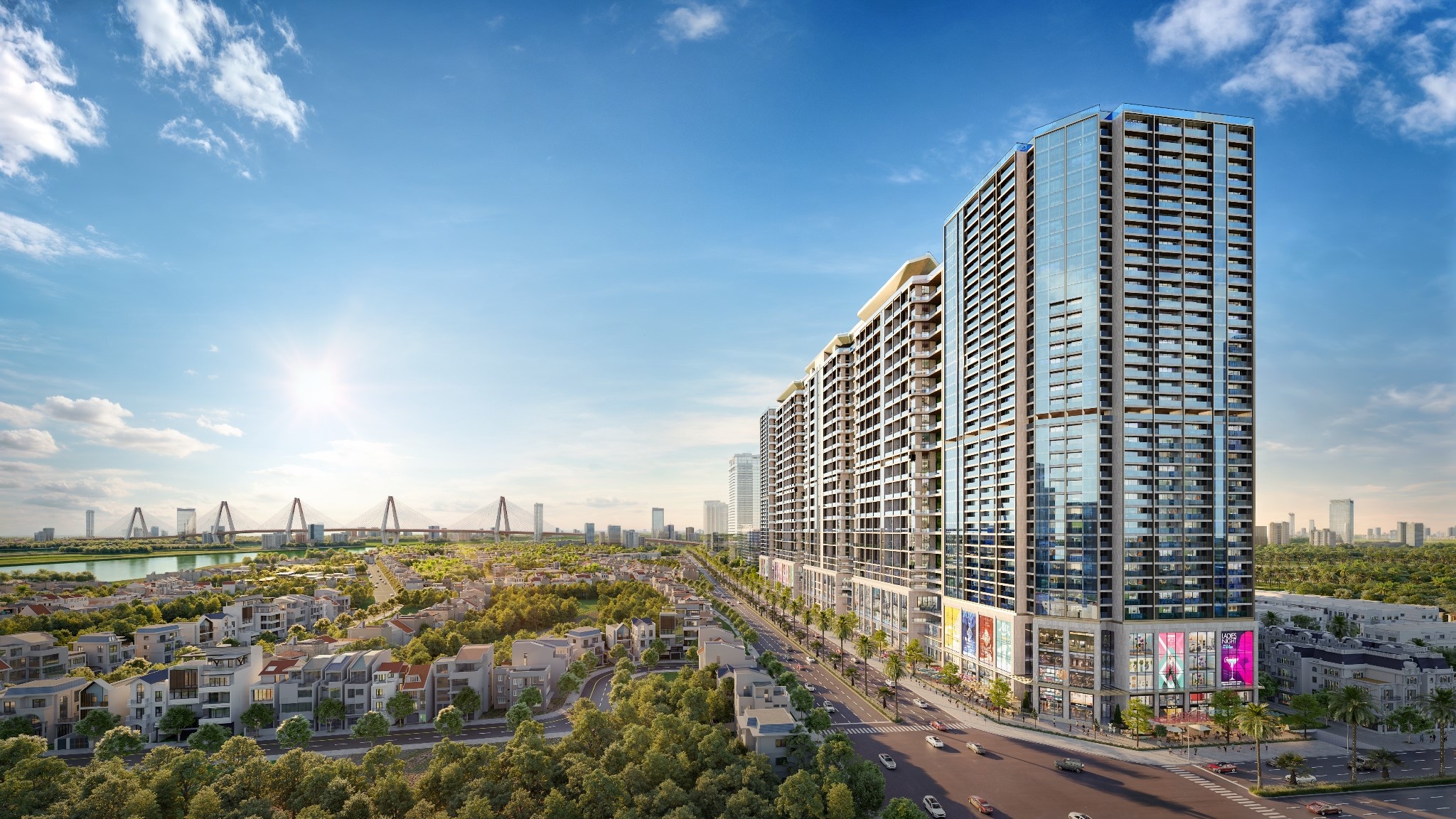 Vi tri vang cua du an 4 mat tien Noble Crystal Tay Ho tai Ciputra hinh anh