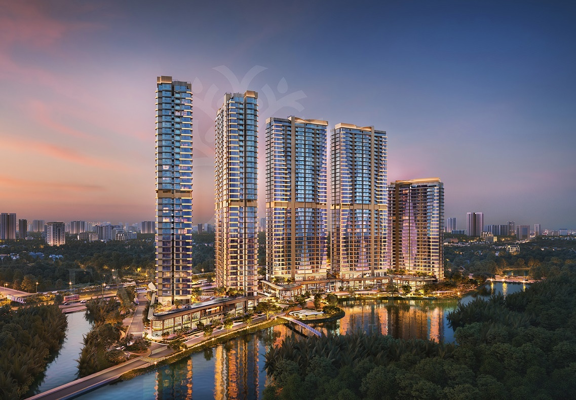 Khong gian kien truc tinh te tai Eaton Park hinh anh