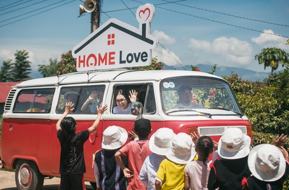 Home Credit chung tay xay truong cho tre em o Nghe An hinh anh