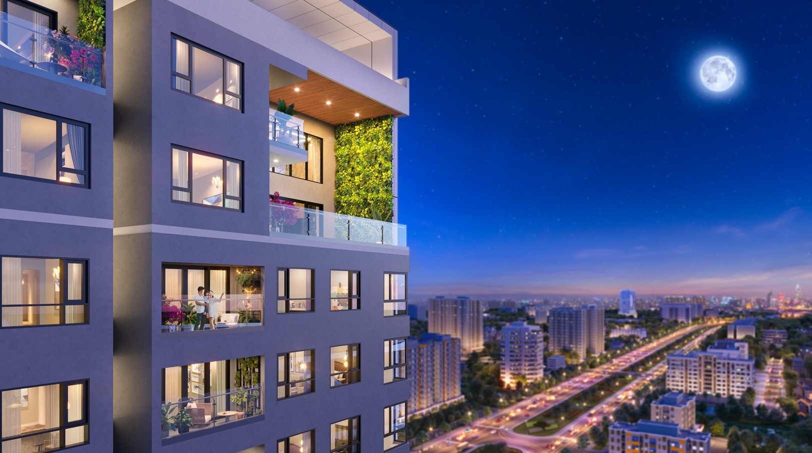 Essensia Sky,  thap doi khu nam anh 1