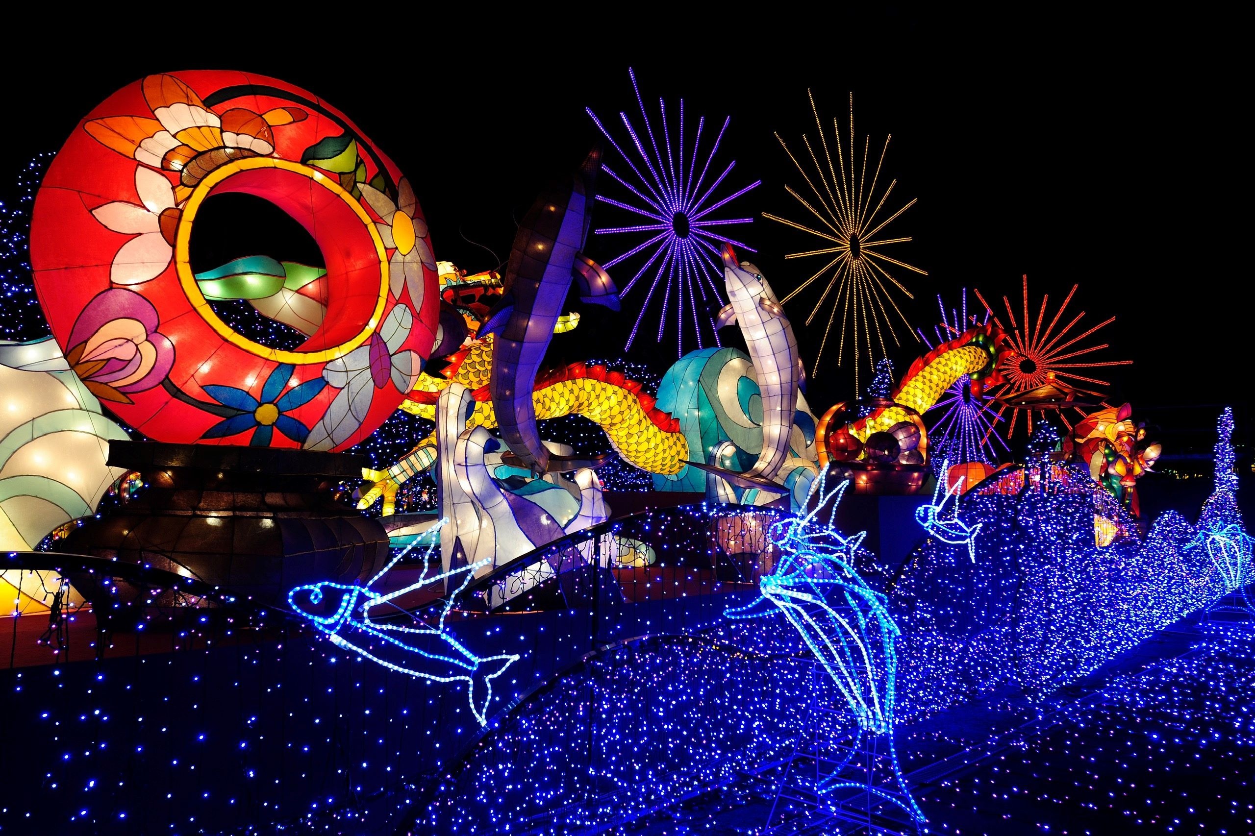 Le hoi va cuoc thi den long quoc te sap dien ra tai Ocean City hinh anh