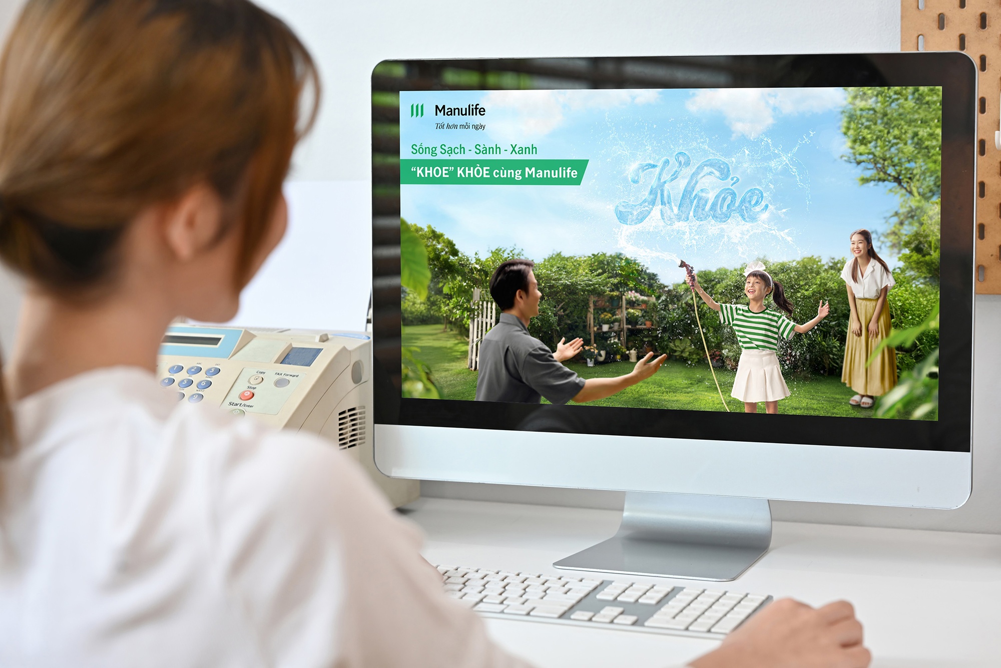 Manulife mo rong chuong trinh cong dong ‘Song Sach - Sanh - Xanh’ hinh anh