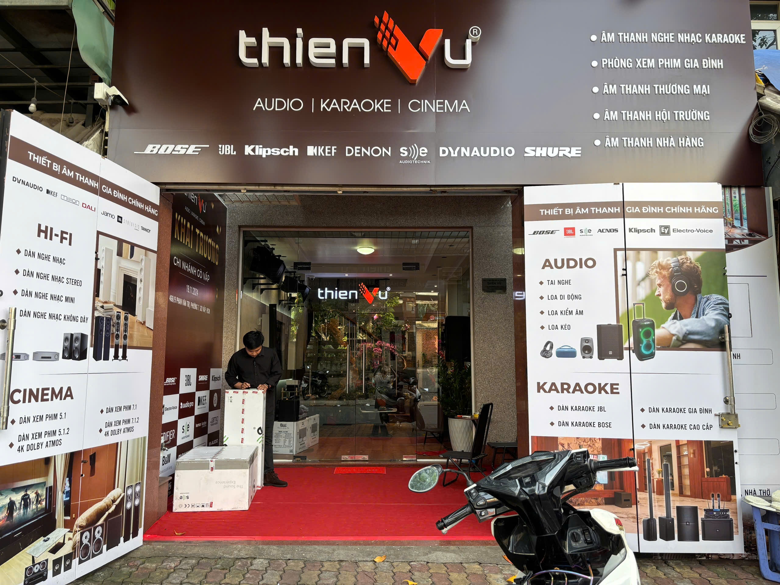 Thien Vu Audio Go Vap khai truong, danh dau buoc tien phat trien hinh anh