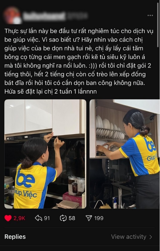 Be Group, beGiúpviệc, Dọn dẹp theo giờ ảnh 2 Be Group, beGiupviec, Don dep theo gio anh 2