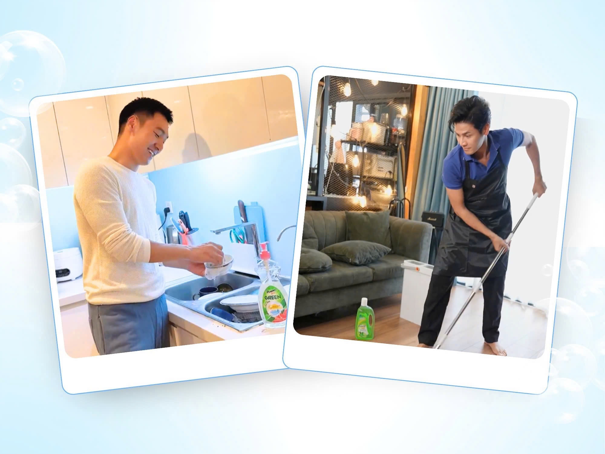 Manh Truong, Anh Tai gia nhap 'Vu tru trai dam' khong ngai viec nha hinh anh