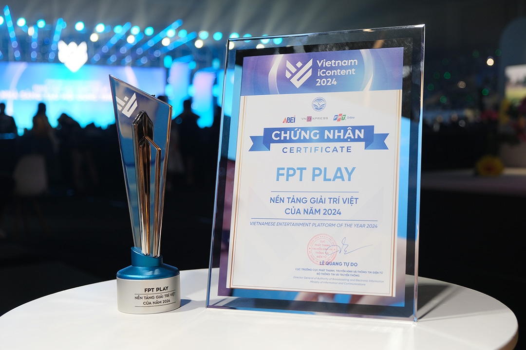 FPT Play thang lon tai giai Vietnam iContent 2024 hinh anh