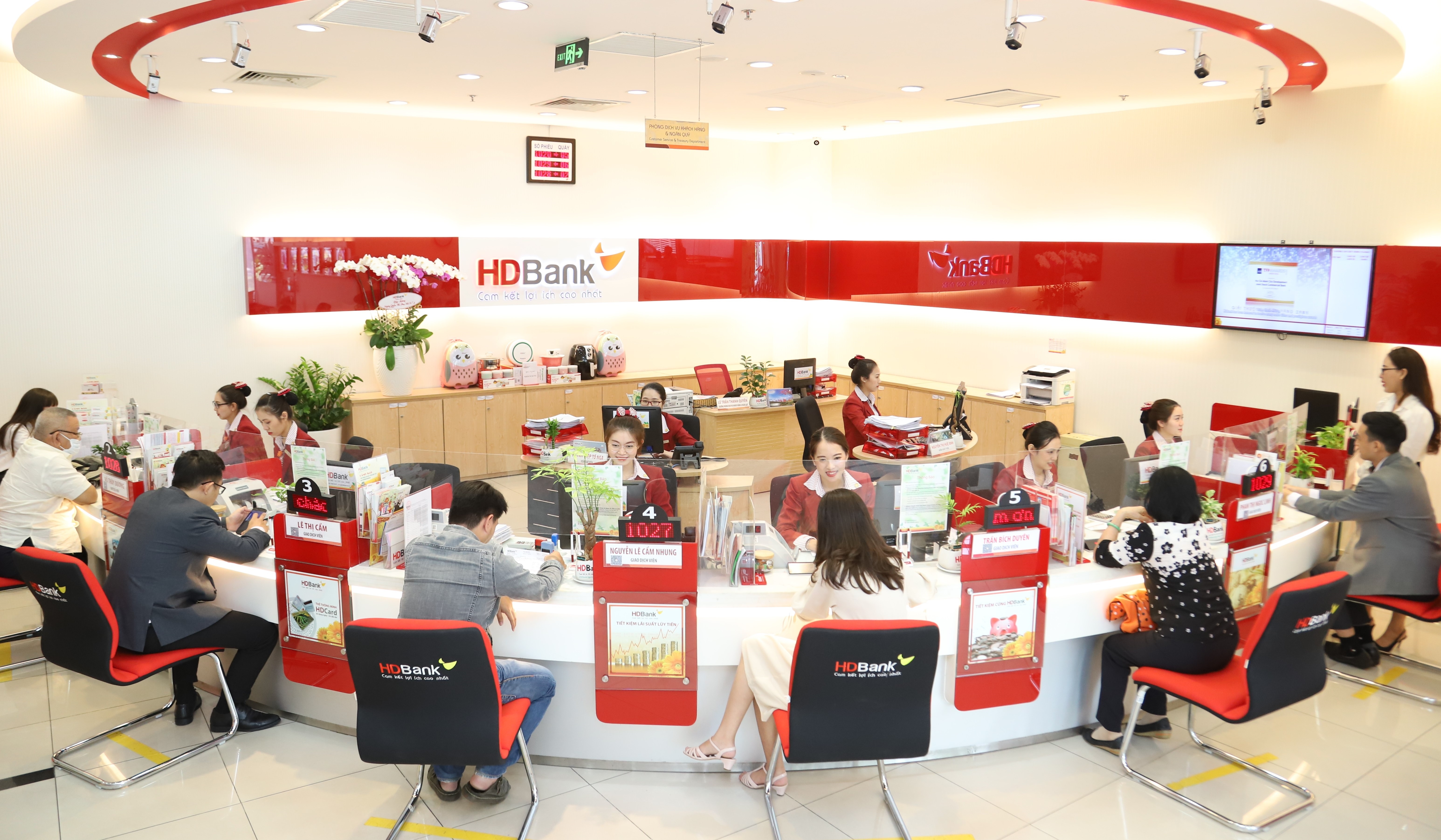 HDBank,  sinh trac hoc anh 1