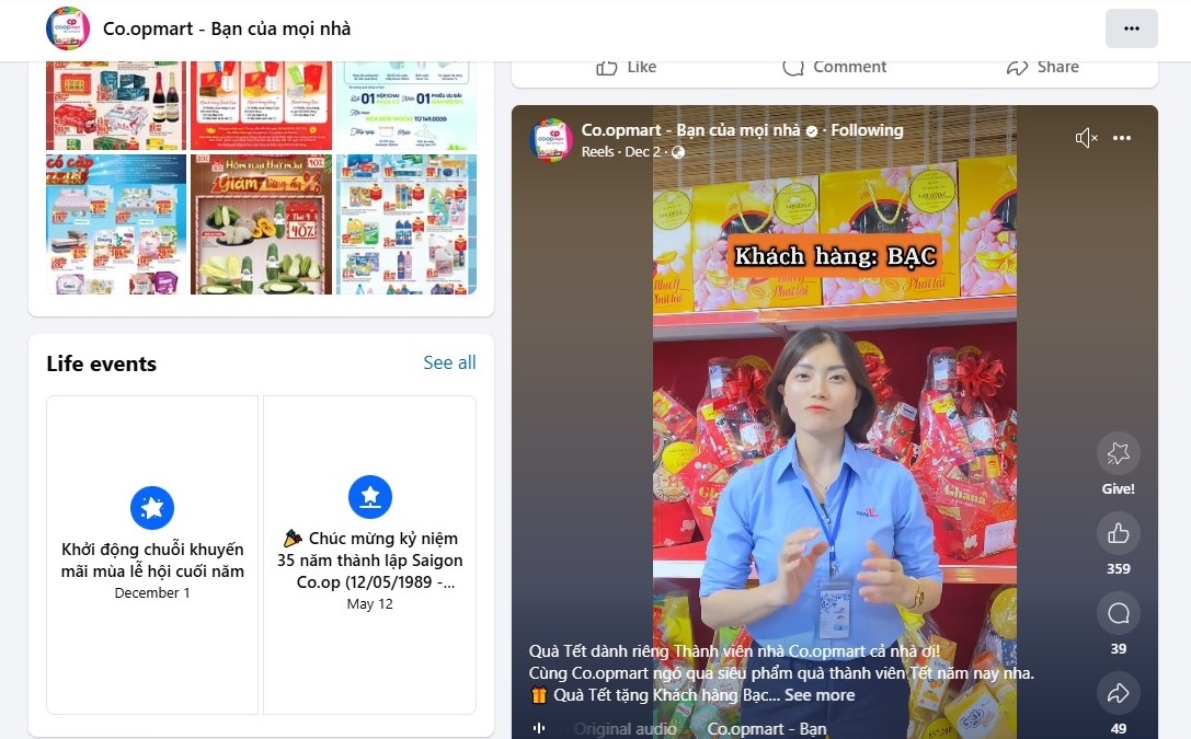 Saigon Co.op,  hang Tet anh 2