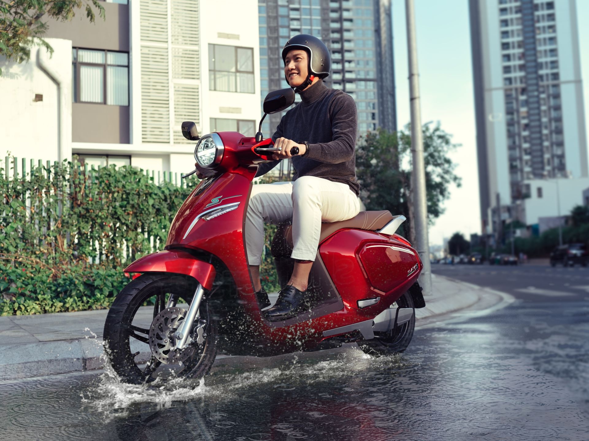 Xe may dien - giai phap cap bach giai quyet tinh trang o nhiem do thi hinh anh